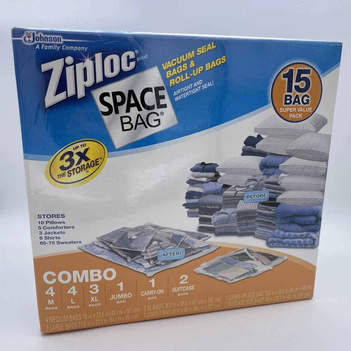Aggregate more than 146 ziploc space bags jumbo 3tdesign.edu.vn