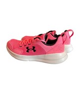 Size 5Y Under Armour Big Kid's Essential Grade School Shoes Pink