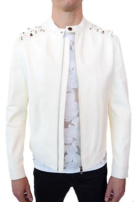Versace Collection Leather Blouson