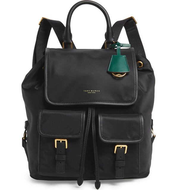 tory burch carter flap backpack