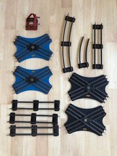 Lot de 4 rails de croisements + 1 heurtoir + 6 rails - hornby