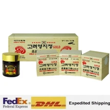 120g x 3P Korean Lingzhi Reishi Mushroom Ganoderma Lucidum Extract Gold +Express