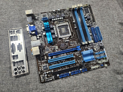 Asus P8H67-M PRO mATX LGA1155 CrossFire Support WinXP, 7, 10, 11  Lagacy Retro
