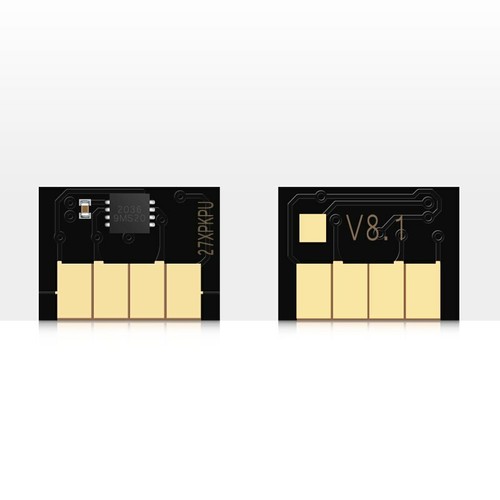 6PC For HP 727 Ink Cartridge Chip New Upgrade For HP DesignJet T920 T930 T1500 - 第 3/6 張圖片