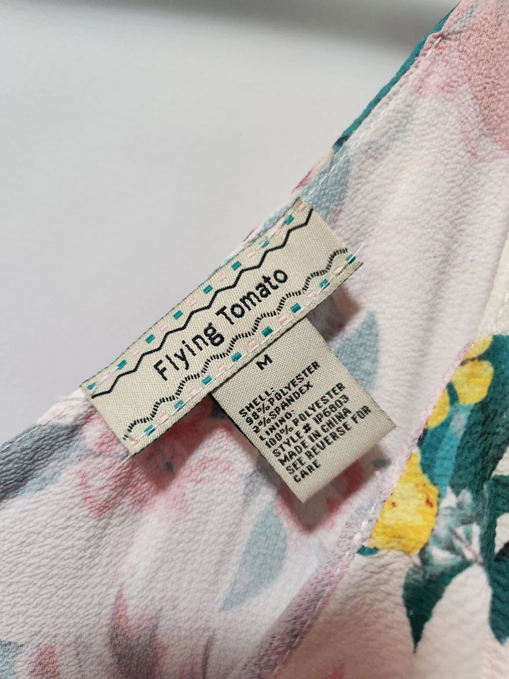 Mameluco floral Flying Tomato talla M para mujer Foto 3 de 4