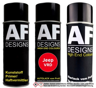 Kunststoff Spraydosen Set für Jeep VRD Prowler Red Stoßstange