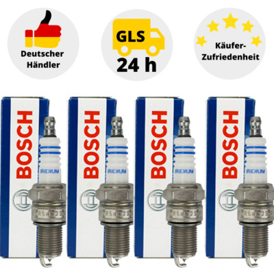4 x Iridium LPG Zündkerzen für Mercedes Audi Fiat Hyundai Kia BOSCH 0242236571