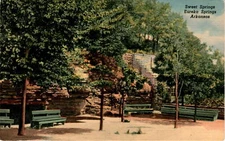 Sweet Springs, Eureka Springs, Arkansas, Ozarks, Shepherd of the Hills Postcard