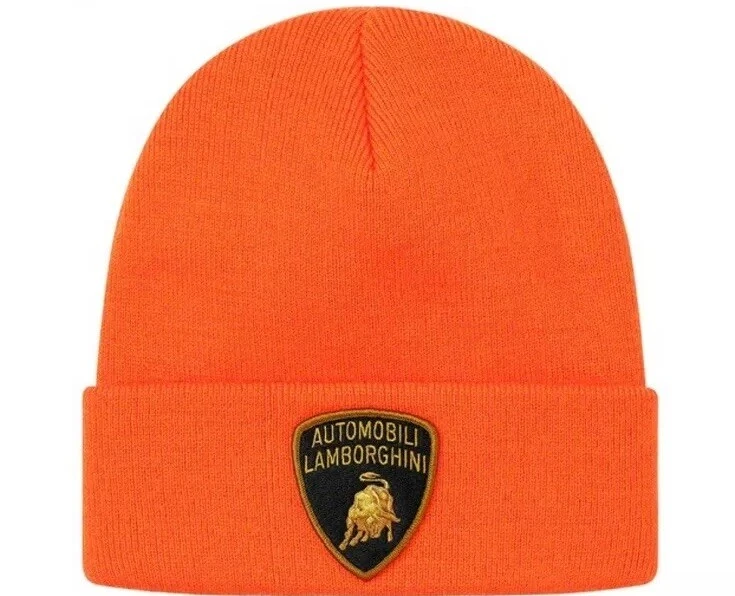 Supreme SS20 Lamborghini Beanie boîte orange logo Bogo