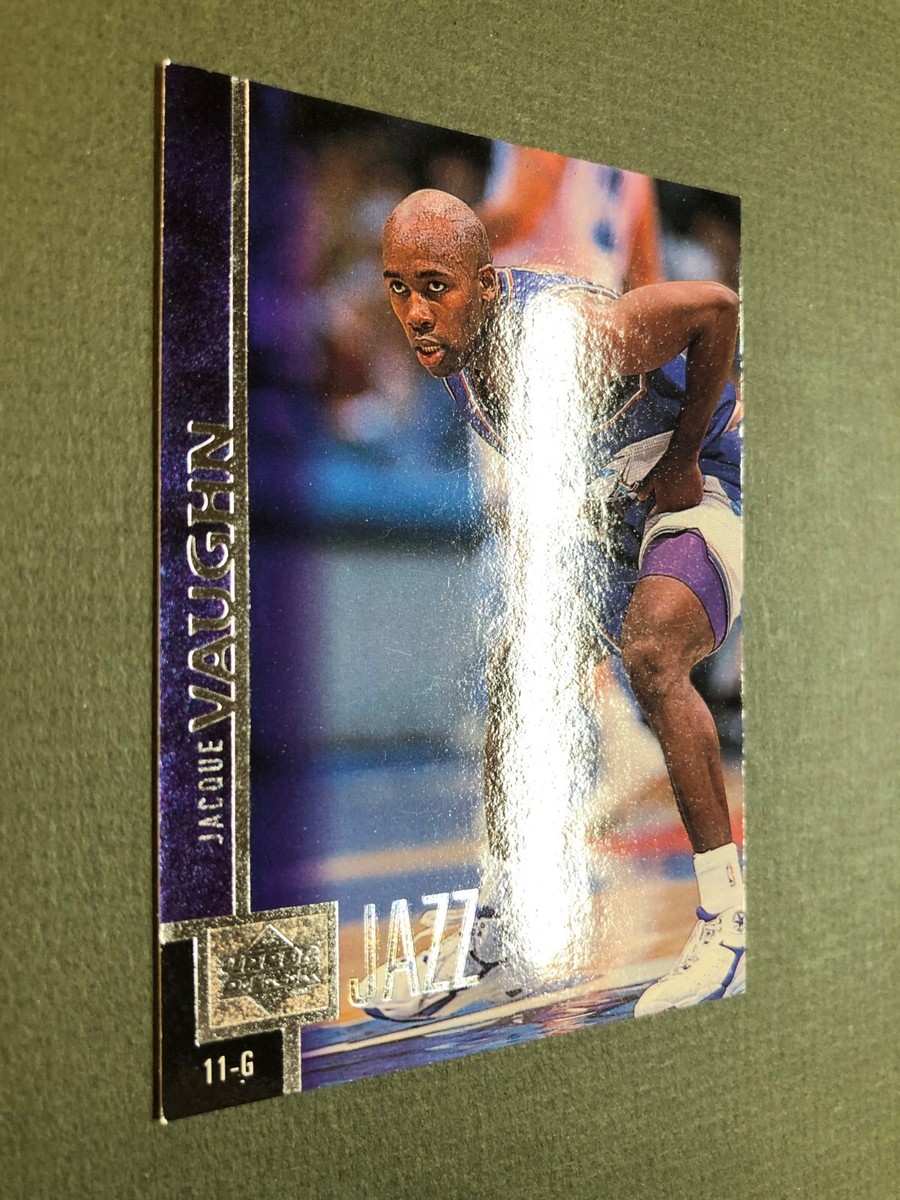 1998 Upper Deck Jacque Vaughn 307 Rookie Utah Jazz
