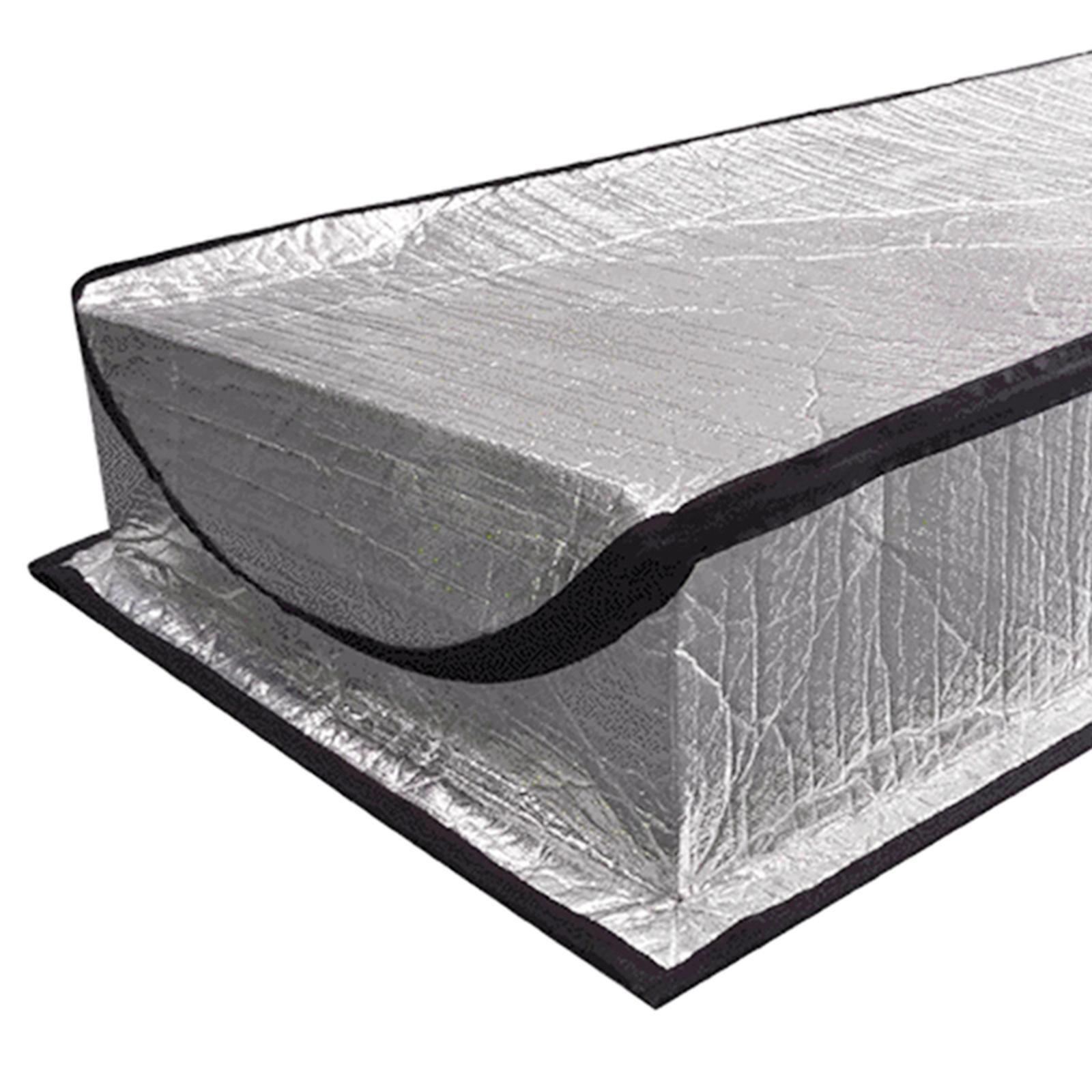 Attic Door Insulation Cover with Zipper Waterproof Fireproof Foldable