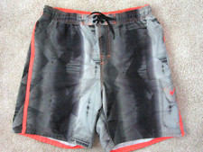 Nike Board Shorts Swim Trunks Mens Size L Drawstring/Elastic Waist Mesh Liner