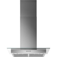 Cooker Hood Zanussi ZHC26253X 60cm Curved Glass - Stainless Steel