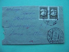 USSR GULAG labor camp 1933 Settlement PLESETSKOE. Northern railway. RARE cover