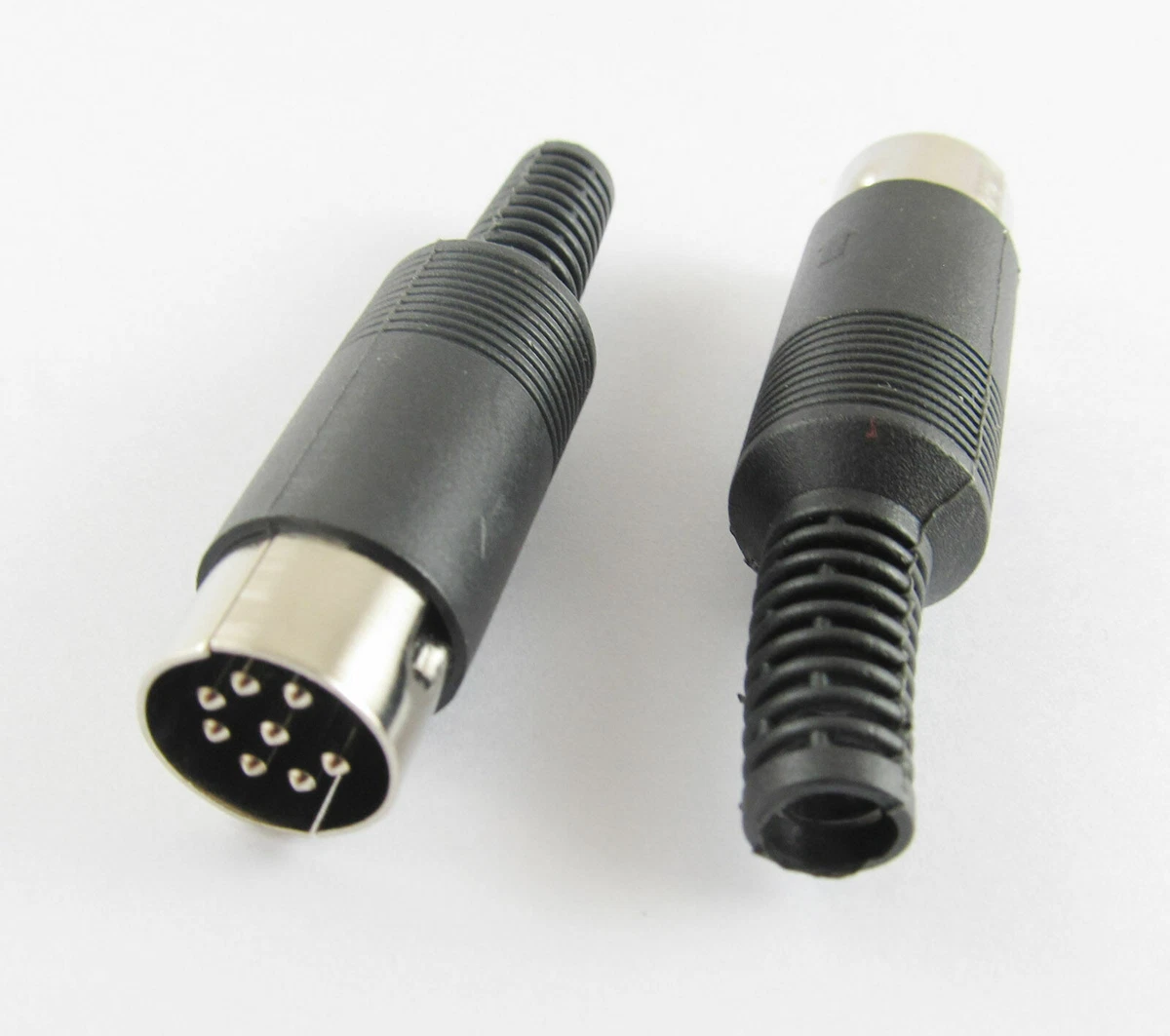 4 Piezas De Conector S-Video Mini Din Hembra De 8 Pines Para Montaje En PCB - Modelo F7688OIV-3282GK, Reemplazo Para Reparaciones