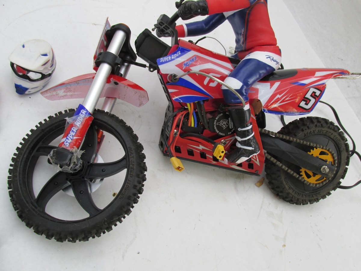 Sky RC Remote Control SR5 Dirt Bike 1/4 Scale Brushless Used