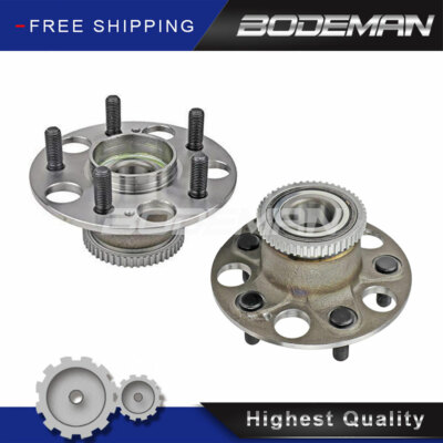Pair Rear Wheel Hub and Bearing Assembly w/ ABS For 2001 2002 2003 Acura CL