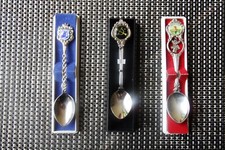 3 Teelöffel mit Verzierungen Löffel Deko Rarität *Sammlerstücke