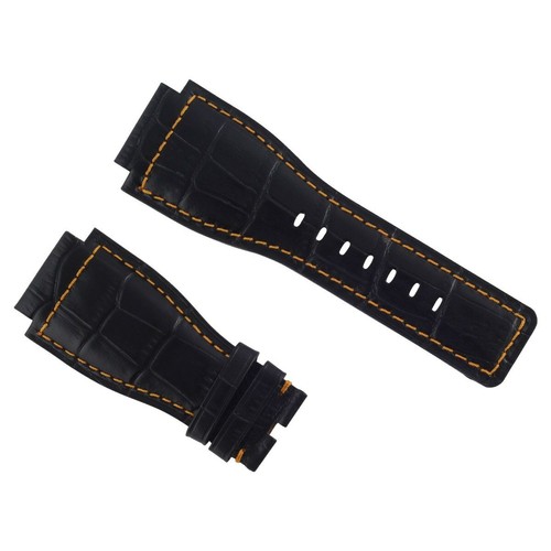 24MM LEATHER STRAP WATCH BAND FOR BELL 