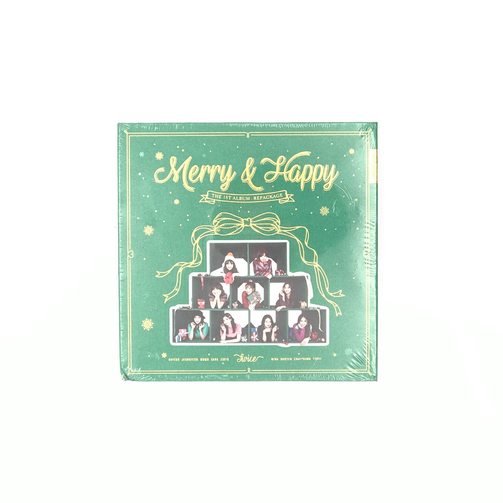 Twice 1st Repackage Album Merry Happy Heart Shaker New Sealed Ebay