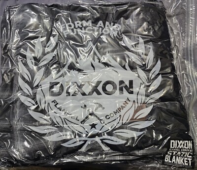 Dixxon Flannel Static Blanket Black/White BNIB | eBay