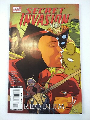 Secret Invasion: Requiem #1 (2009 Marvel Comics) One-Shot Comic Skrulls Invasion