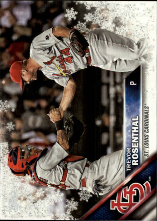 2016 Topps Walmart Holiday Snowflake Metallic Card #HMW120 Trevor Rosenthal
