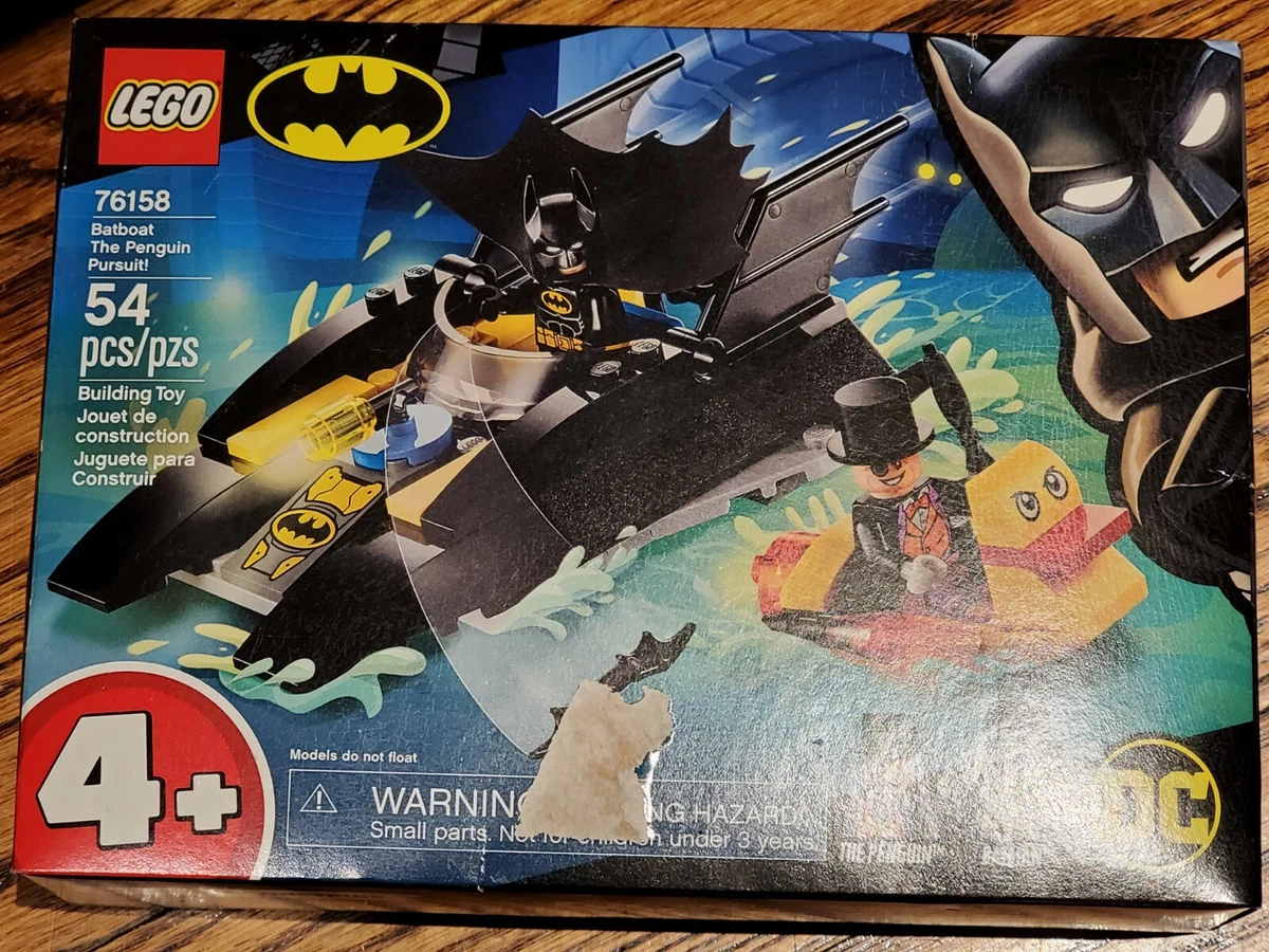 Lego dc batman batboat the penguin pursuit 2025