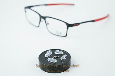 Base Plane (2x Pairs) Nose Pads for Oakley Eyeglasses Nosepads w/Screws OX3232