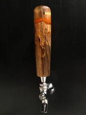 Handmade Epoxy Resin Beer Tap Handle Wood Decor Unique Black Walnut Draft Beer