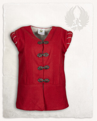 Geoffrey Doublet Wolle rot Restposten