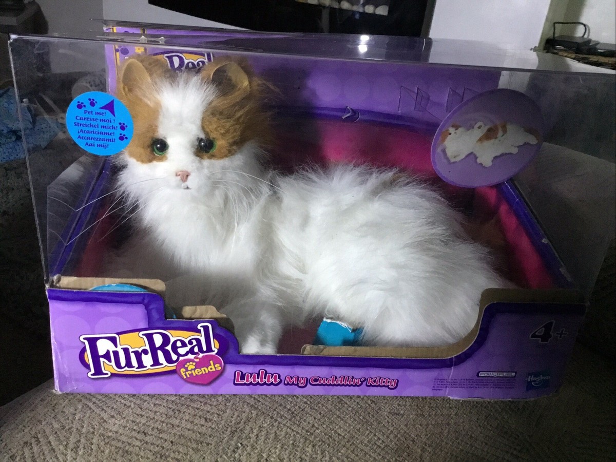 FURREAL LARGE LULU KITTY CAT ELECTRONIC PET TOY BOXED