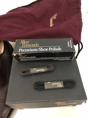 ALLEN EDMONDS CHESTER DRESS SHOES MERLOT MENS SIZE 11 A | eBay display picture 2