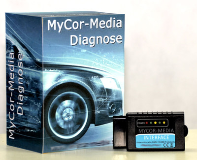 Bluetooth Interface Diagnose Interface OBD2 passend für VAG VW Audi Skoda Seat 