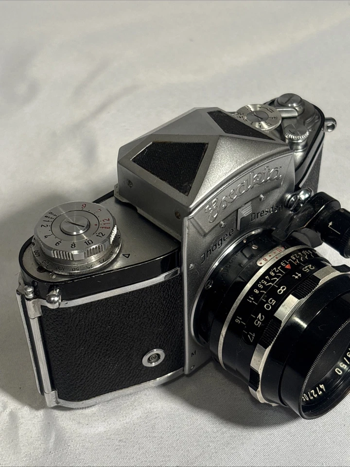 Cámara SLR Exakta Varex VX iiA 50 mm f1,9 Ihagee Dresden Alemania 35 mm PROBADA Foto 3 de 4