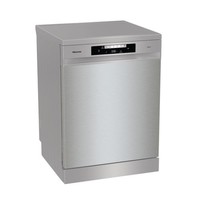 Hisense Hi4 Freestanding Dishwasher - Auto Dry, D-Rated, Silver HS642D90XUK