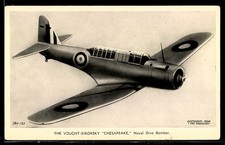 AK The Vought-Sikorsky Chesapeake Naval Dive Bomber, Britisches Kampfflugzeug