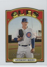 2021 Topps Heritage 1972 Die-Cuts Anthony Rizzo #72DC-16 13st