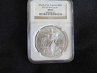 2014 Silver Eagle NGC MS69 San Francisco Mint