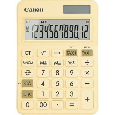 Canon LS-125KB-PYL, Scientific Calculator, Suitable for School and Business, Dua