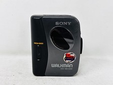 SONY Walkman WM-EX122 Cassette Player Mega Bass, Missing Clip - WORKS