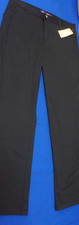 NEW DESIGNER FRENCH TOAST STRAIGHT SCHOOL UNIFORM BLACK PANTS SIZE 20 1/2 PLUS