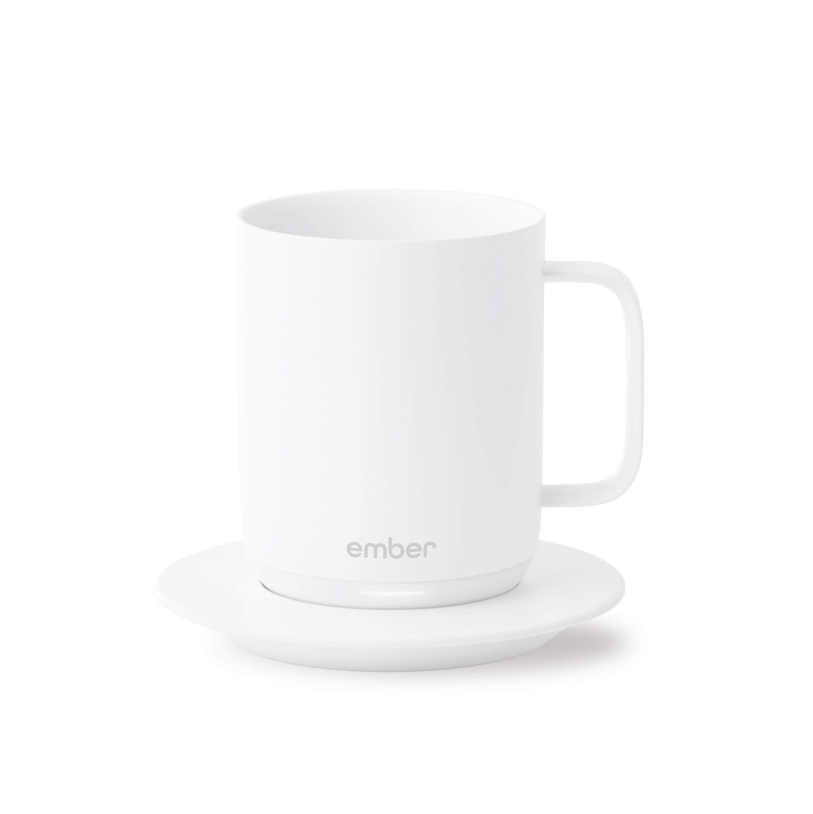 Умная кружка Ember Temperature Control Smart Mug 10 унций время автономной работы 1 час белая 11790₽