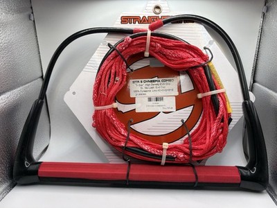 Straight Line STR 5 Dyneema Wakeboard Rope Handle Combo 65ft NOS New MPN 2139086