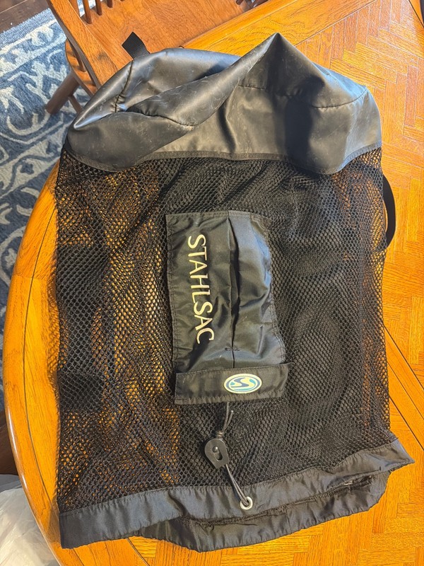 Stahlsac mesh bag black