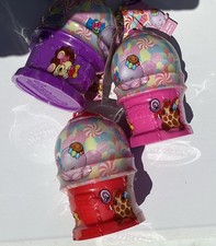 Smooshy Mushy ~ Sorpresa Sugar Fix Serie-5 Máquina Gumball Mascota Lote de 3 Sellados