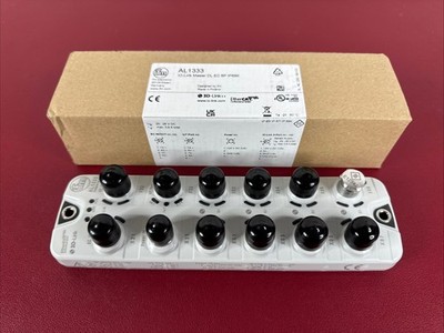IFM IO-Link Master with EtherCAT interface I- AL1333 DL EC 8P IP69