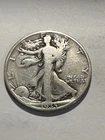 1935 D Walking Liberty Half Dollar 90% Silver Circulated Strong Detail N479