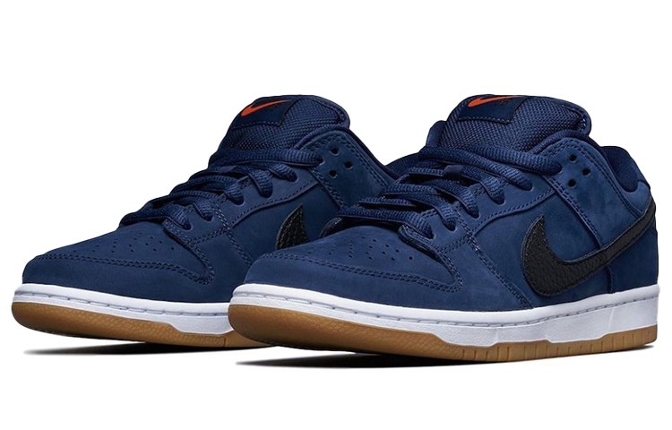 Size 9.5 - Nike Dunk Pro ISO SB Low Navy Gum for sale online | eBay