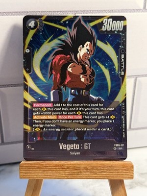 ベジータGT SR★ 【DUAL EVOLUTION】　FB09-117 2枚 FB09-117 SR Vegeta : GT Dual Evolution Dragon Ball Z Fusion World